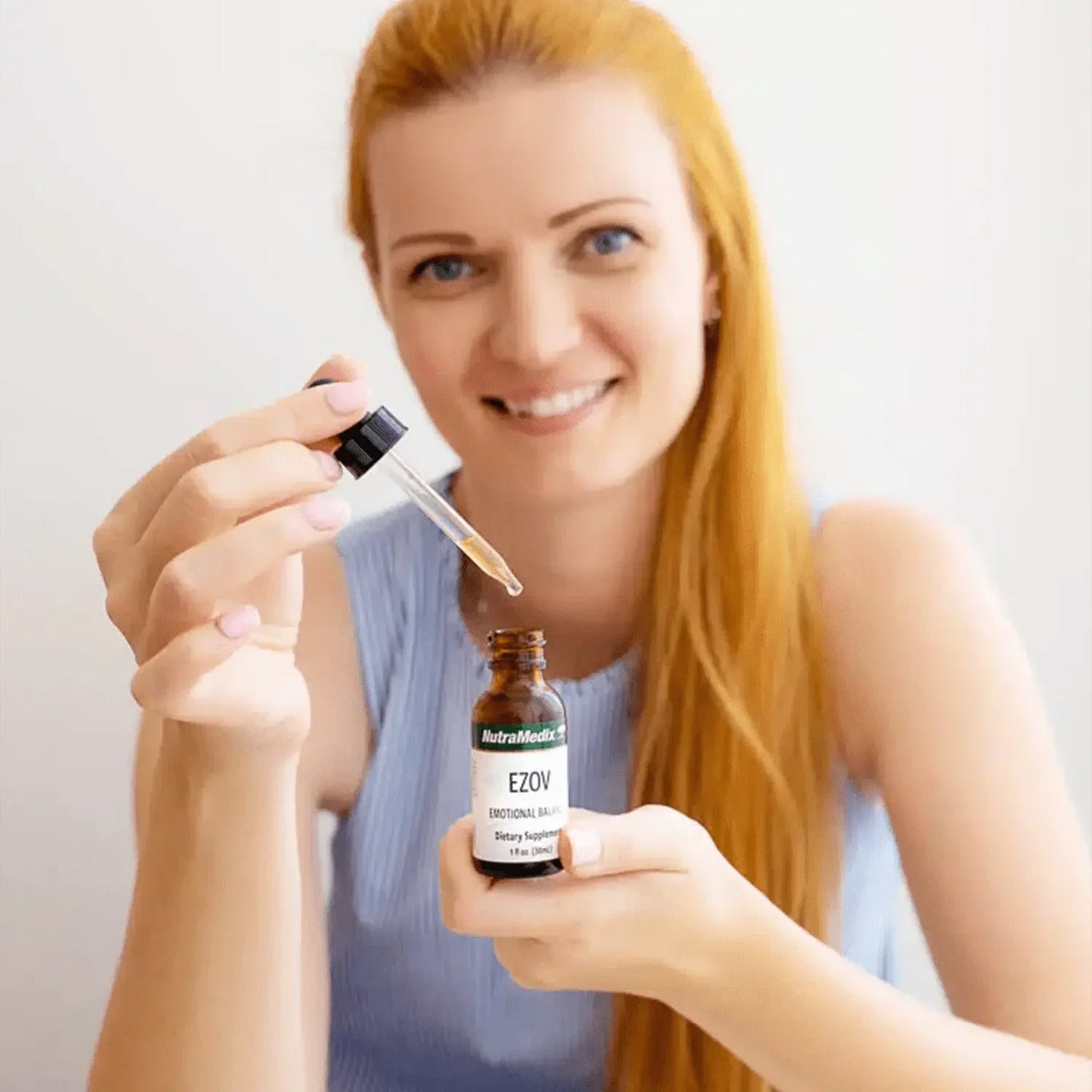 Ezov - 1oz Ezov Hyssop Supplement - Liquid Dropper - NutraMedix